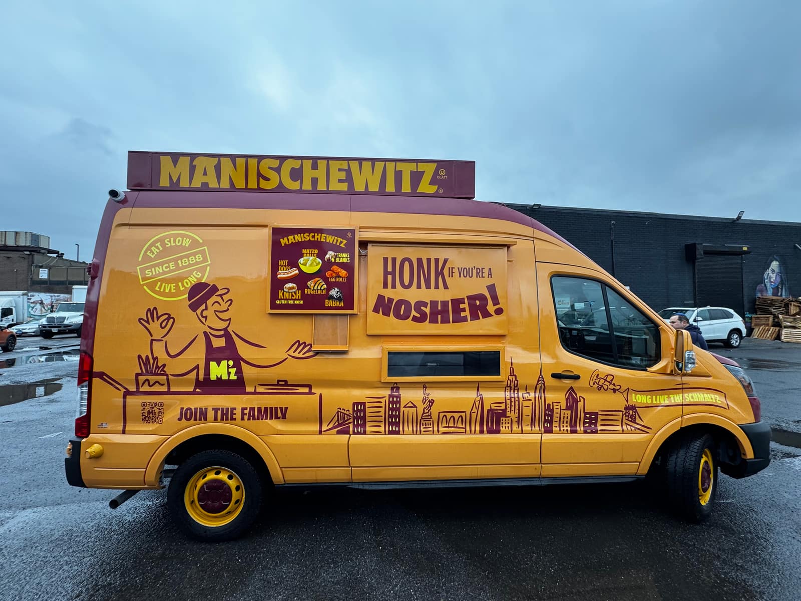 Manischewitz Promo Van