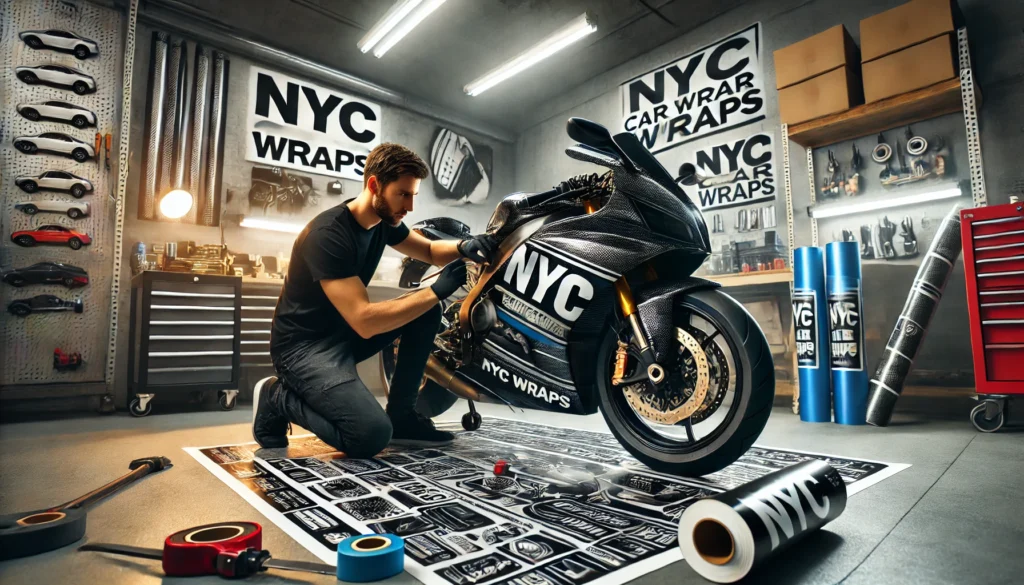 Queens, Brooklyn, Manhattan motorcycle Wraps Queens, Brooklyn, Manhattan motorcycle Wraps
