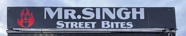 Food Cart sign bord vinyl wrap