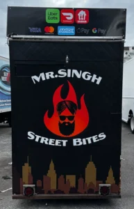 Back Food Cart Wrap