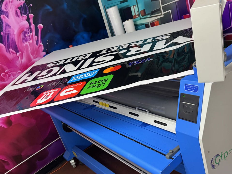 Food Cart Printing vinyl