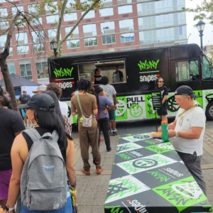 food truck Wrap for a promotional campaign