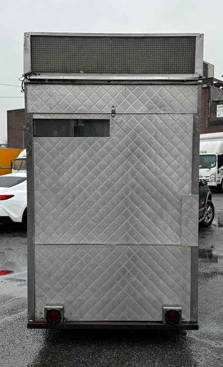 Side Food Cart before vinyl wrap