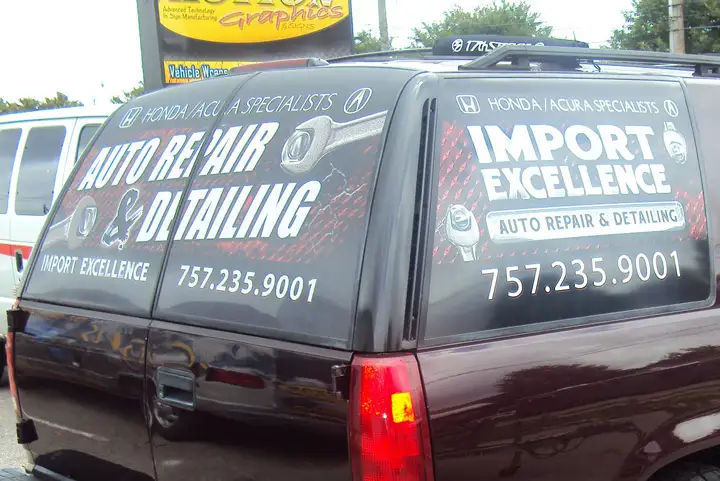 NYC perforated car window decals NYC perforated car window decals