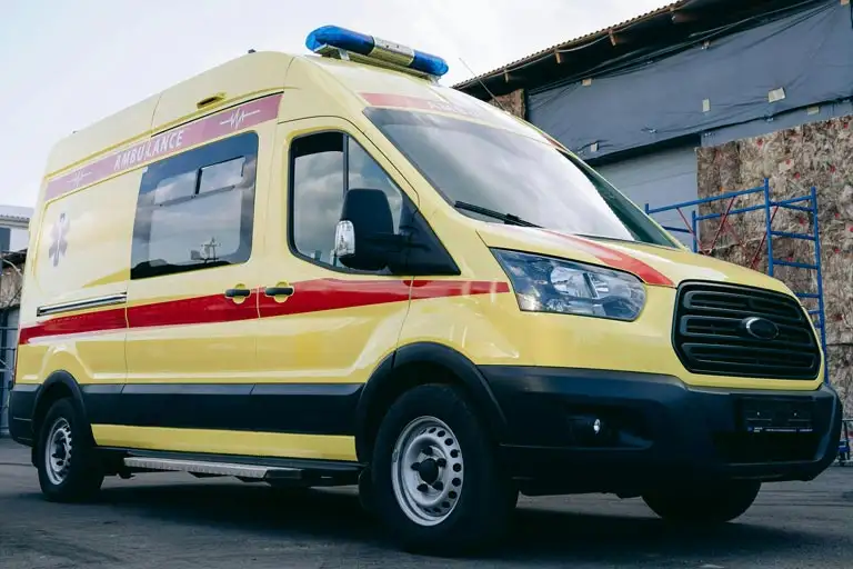 Reflective Vehicle Decals - ambulance emergency car wrap Reflective Vehicle Decals - ambulance emergency car